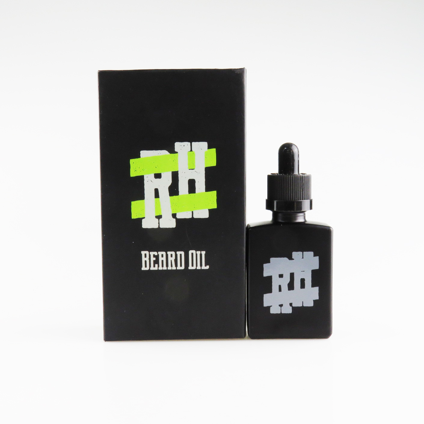 frosted matte glass dropper bottle 30ml black white rectangle eliqiuid beard oil bottle with custom paper packing box