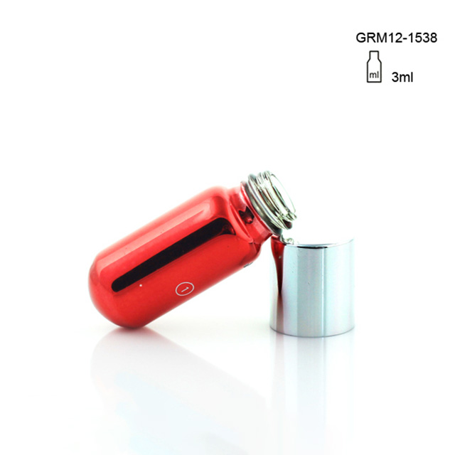 frosting colorful printing attar roller glass bottle wholesale /cosmetic packaging/made in China