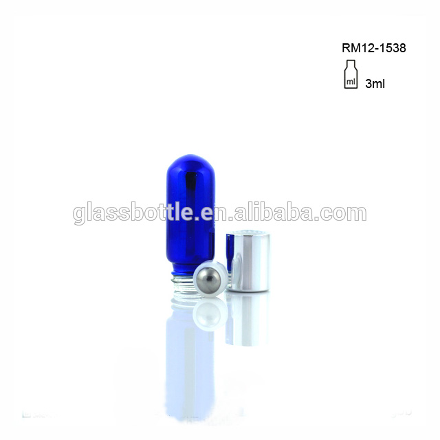 frosting colorful printing attar roller glass bottle wholesale /cosmetic packaging/made in China