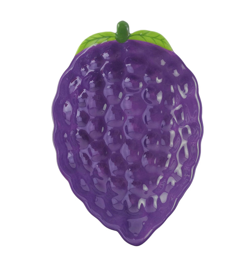 fruit strawbery dish ceramic canister plate