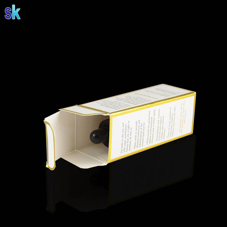 gift cardboard packing boxes 1oz dropper bottles with paper box