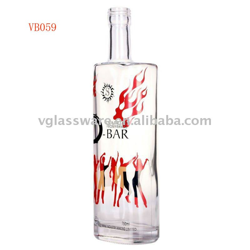 glass beverage bottles high quality High flint glass bottle