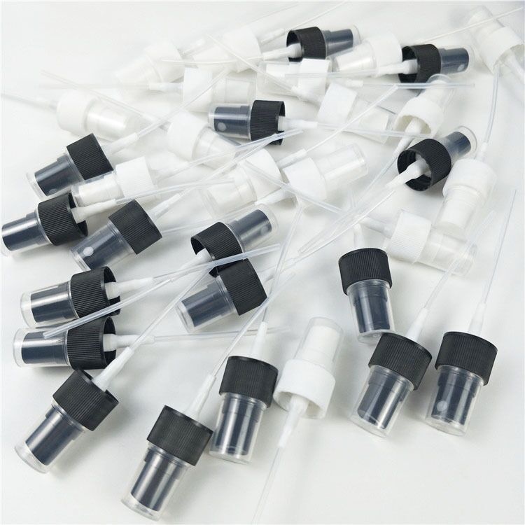 glass bottle cap 18mm aluminum metal plastic perfume pump sprayer black atomizer 18/410 18/415 20/410