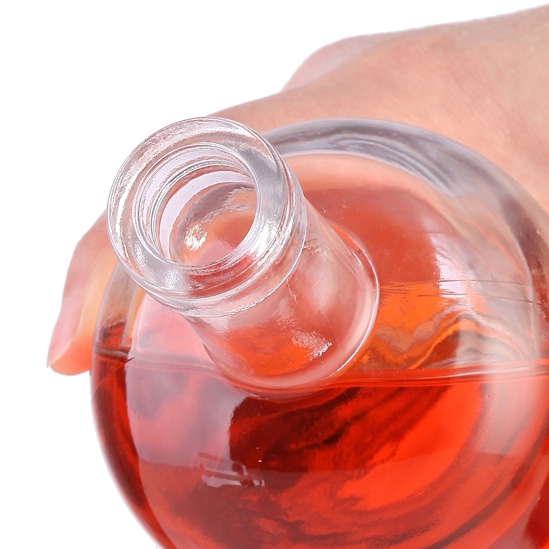 glass bottle for whiskey custom cork 375ml 500ml 750ml 1000ml liquor empty whiskey glass bottle