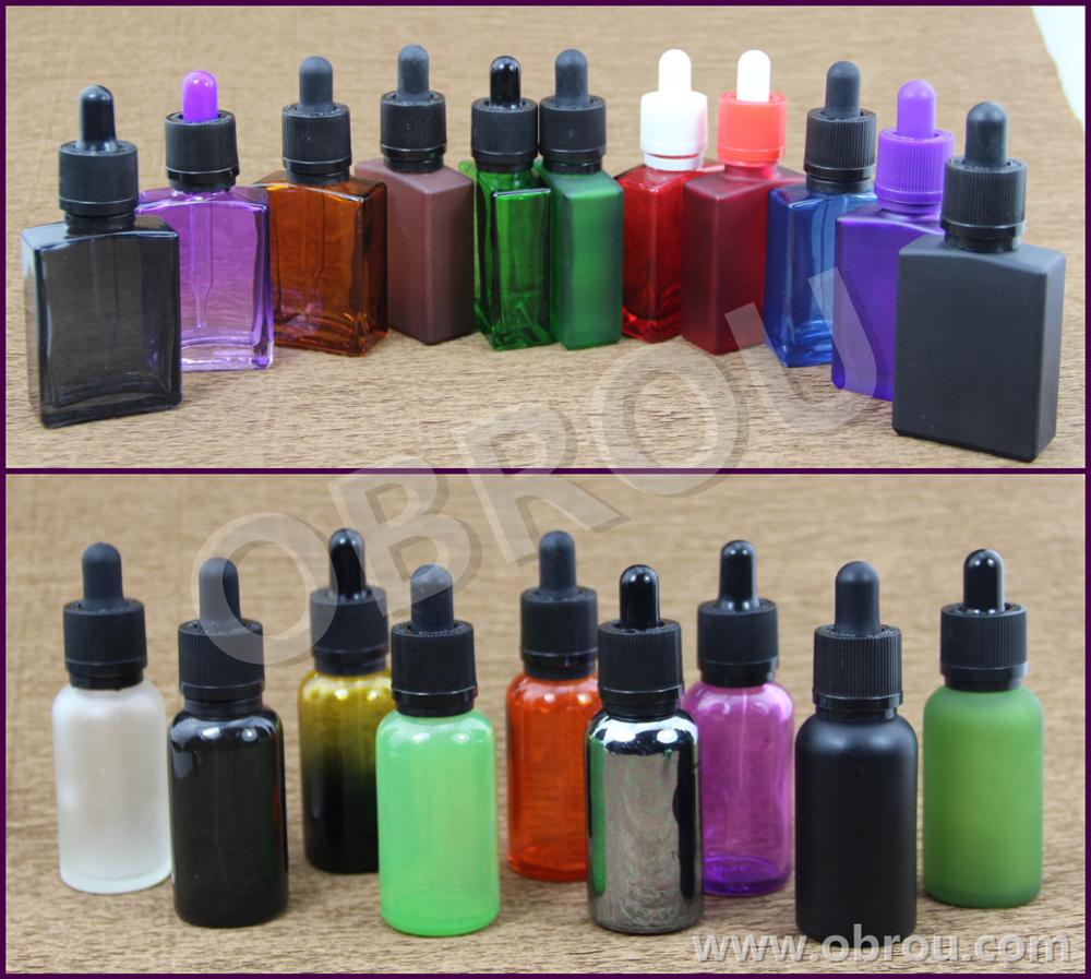 glass bottles 15ml,30ml,50ml,100ml round/square glass dropper bottle with pipette for perfume essential oil