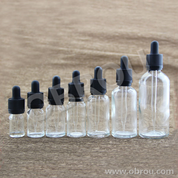 glass bottles 15ml,30ml,50ml,100ml round/square glass dropper bottle with pipette for perfume essential oil