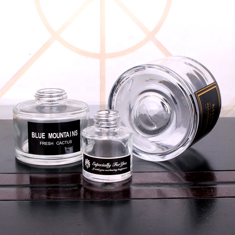 glass bottles reeds aroma diffuser bottles with rattan sticks