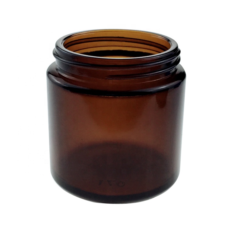 glass candle jar with metal lid customized candle glass jar round glass candle jar with lid 120ml