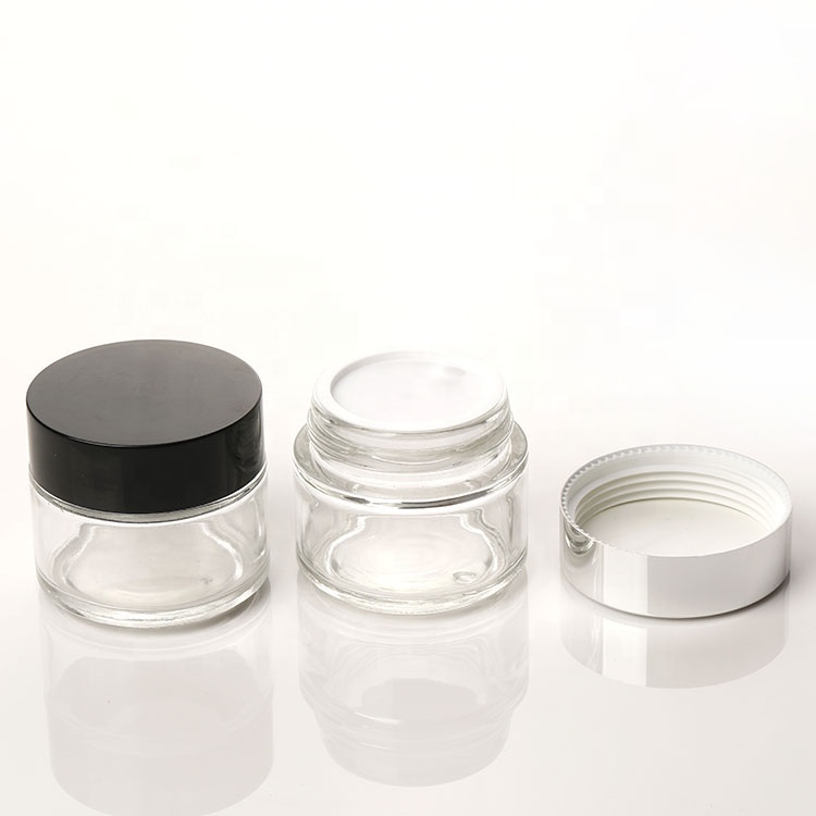 glass concentrate containers 5ml Wax oil glass containers hemp glass containers 5g 6g