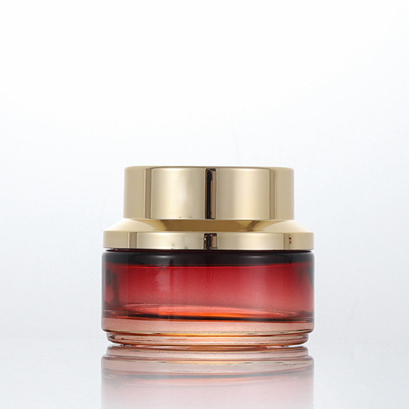 glass cosmetic jar 50ml cream jar custom sale cosmetic jar