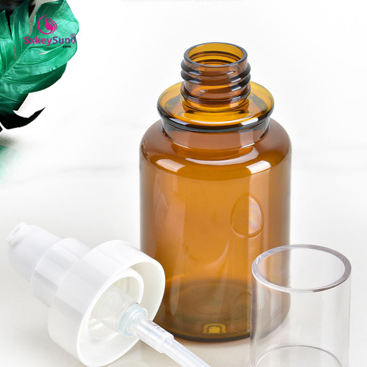 glass cosmetic jar and bottle, lotion bottle, set makeup cosmetic bottle cosmetic bottles packaging