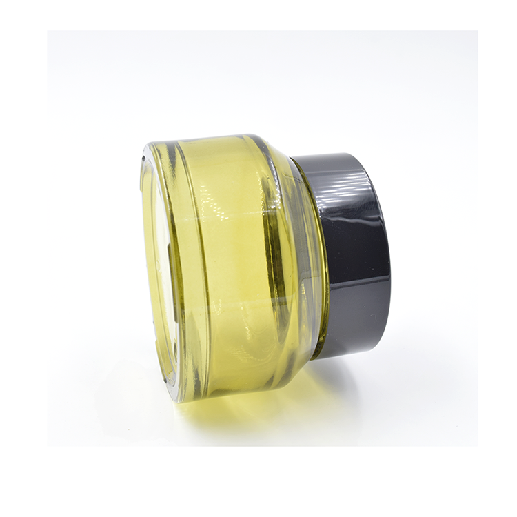glass cosmetic jar packaging clear green 15ml 15g 30ml 30g 50g 50ml 50g 60ml 60g glass bottle jars glass jar with lid