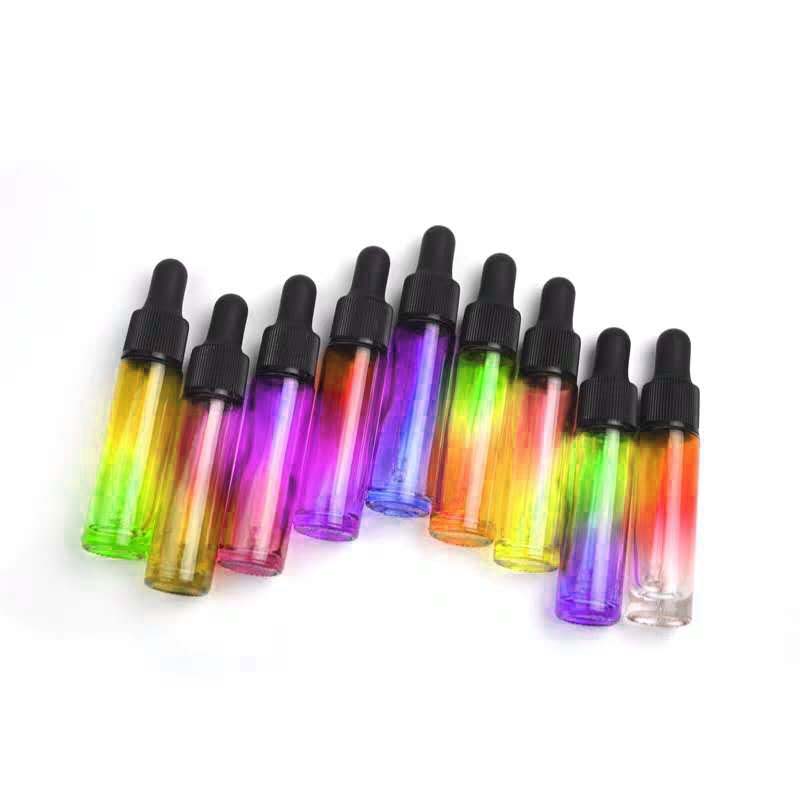 glass cosmetic packaging 1ml 2ml 3ml 5ml cbd oil dropper bottle glass small vials Essential Oil Glass Bottle
