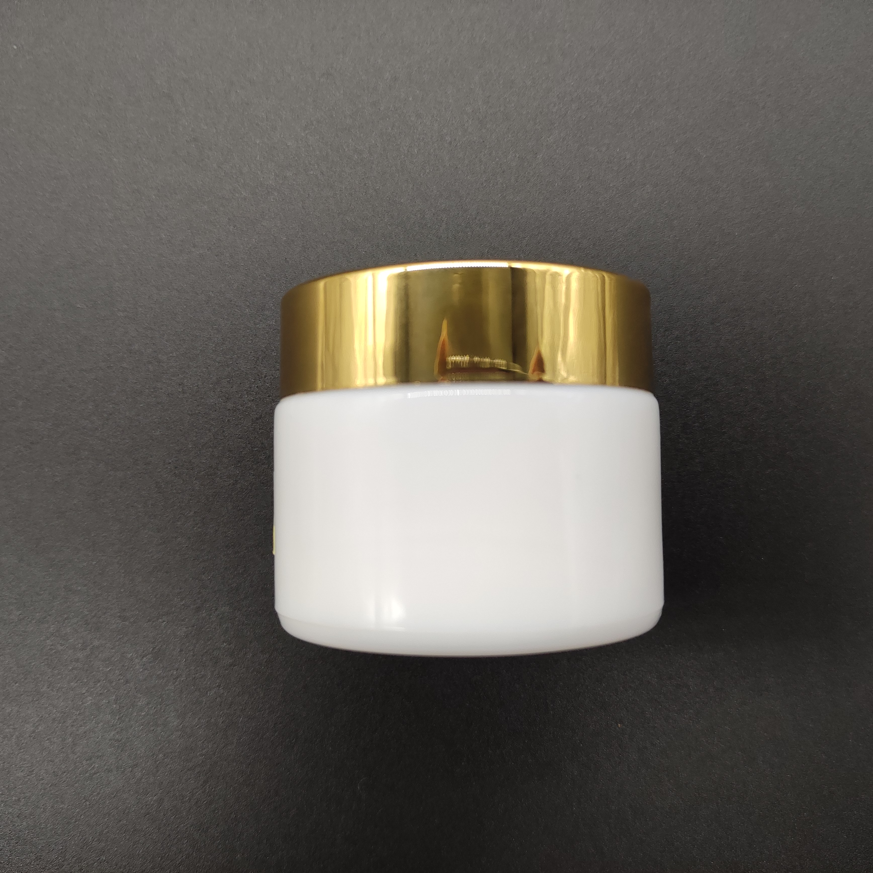 glass cosmetic packaging 5ml 10ml small eye cream jar skincare 50ml scrub container Luxury white porcelain jar with lid