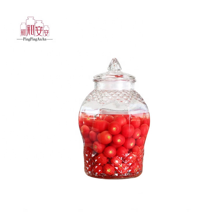glass drink despenser glass jar
