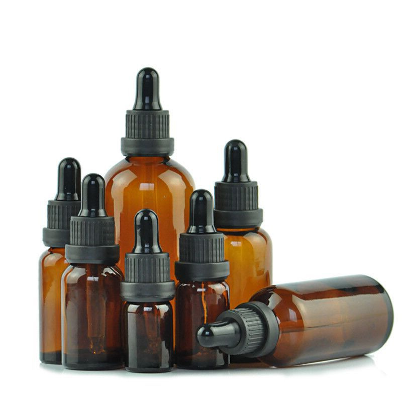 glass dropper bottles 20ml 30ml 50ml glass bottle with dropper brown glass dropper bottle