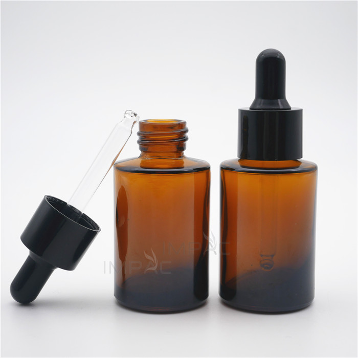 glass empty fancy serum dropper bottles perfume dropper bottle 30ml