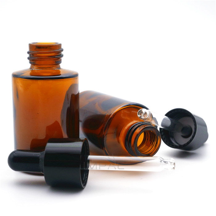 glass empty fancy serum dropper bottles perfume dropper bottle 30ml