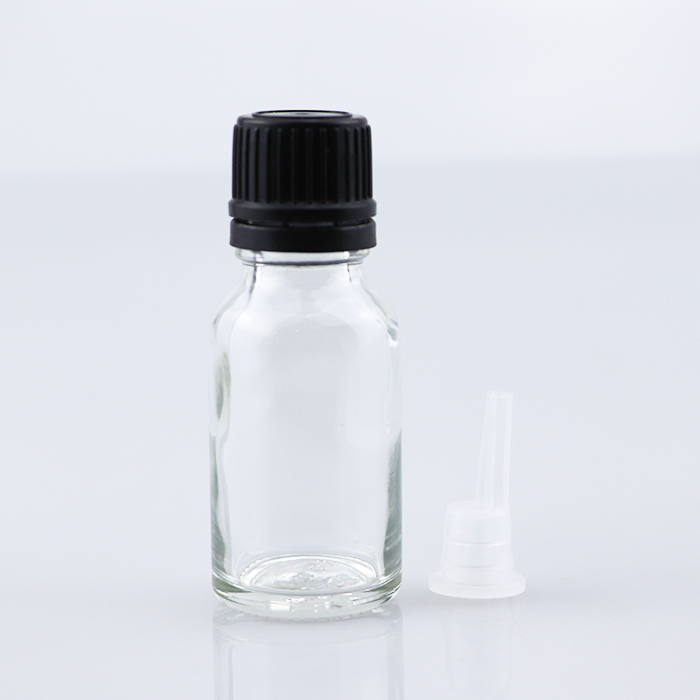 glass essential oil Bottles with Orifice Reducer with Tamper Evident cap and insert 5ml 10ml 15ml 20ml 30ml 50ml 100ml