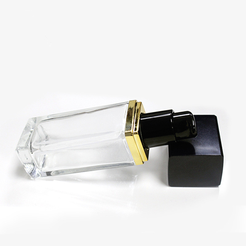 glass foundation bottle square foundation bottle liquid foundation bottle
