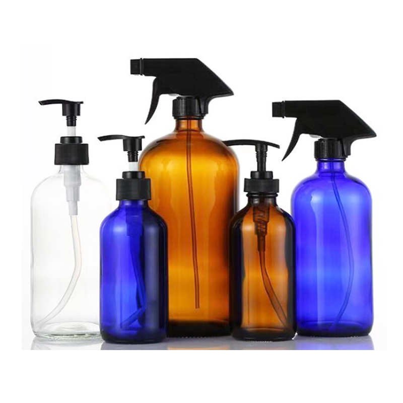 glass hand sanitizer bottle conditioner containers/shampoo and conditioner containers trigger spray bottle glass/pump bottles