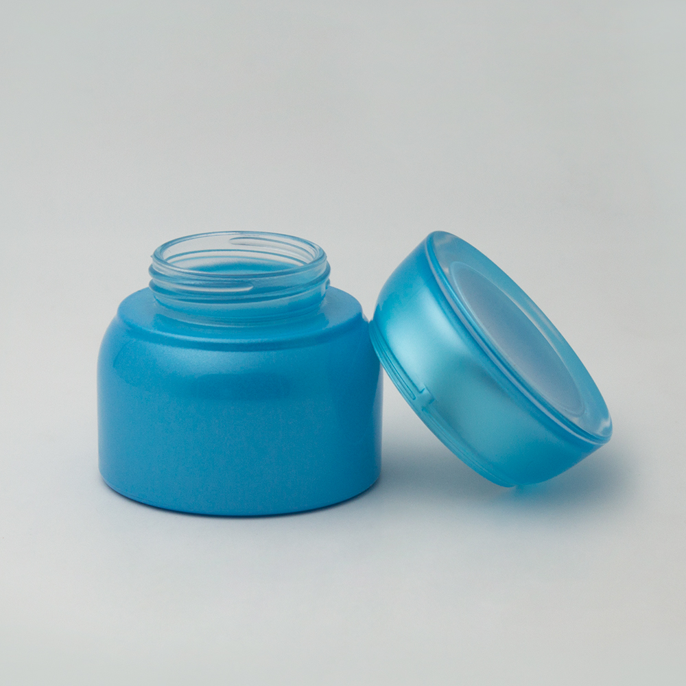 glass hand skin cream containers jar