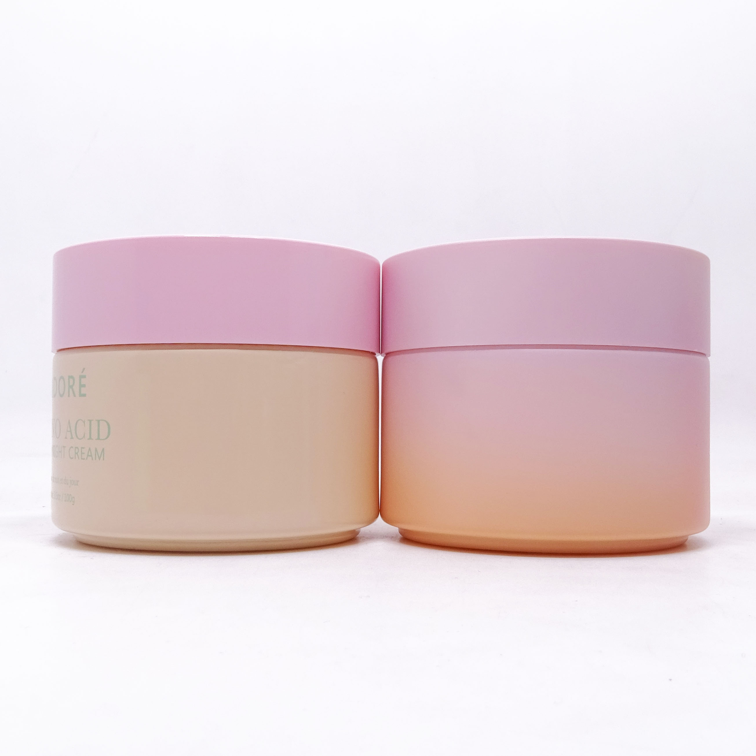 glass jar 100ml cosmetics frosted luxury matte glass jar cream 30 ml 50ml with custom logo printing