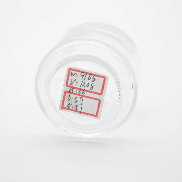 glass jar 120ml small