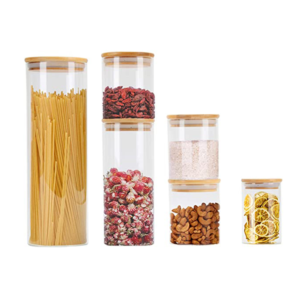 glass jar 2 litre / food storage jars / glass pasta storage jars