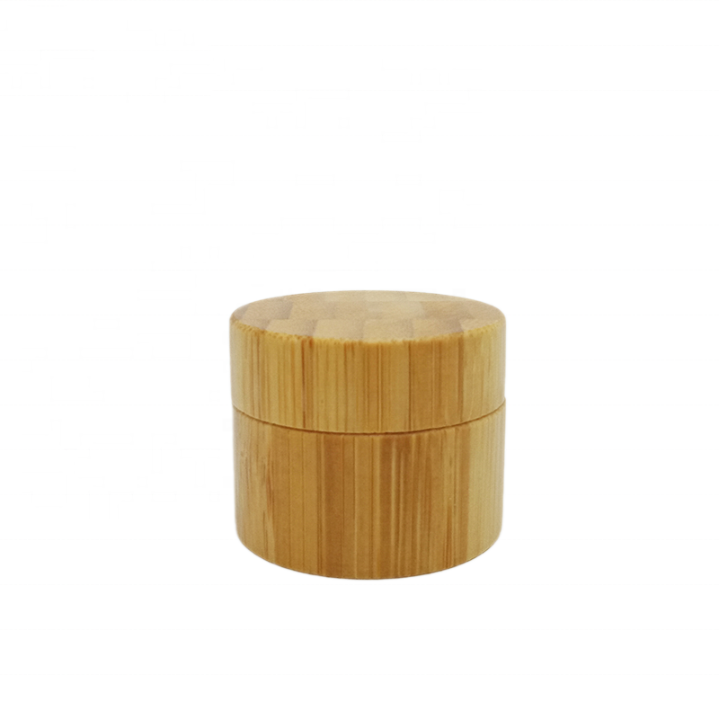 glass jar amber 8oz cosmetic jar/skin care bottles and jars lotion cream jars/amber jar with bamboo lid