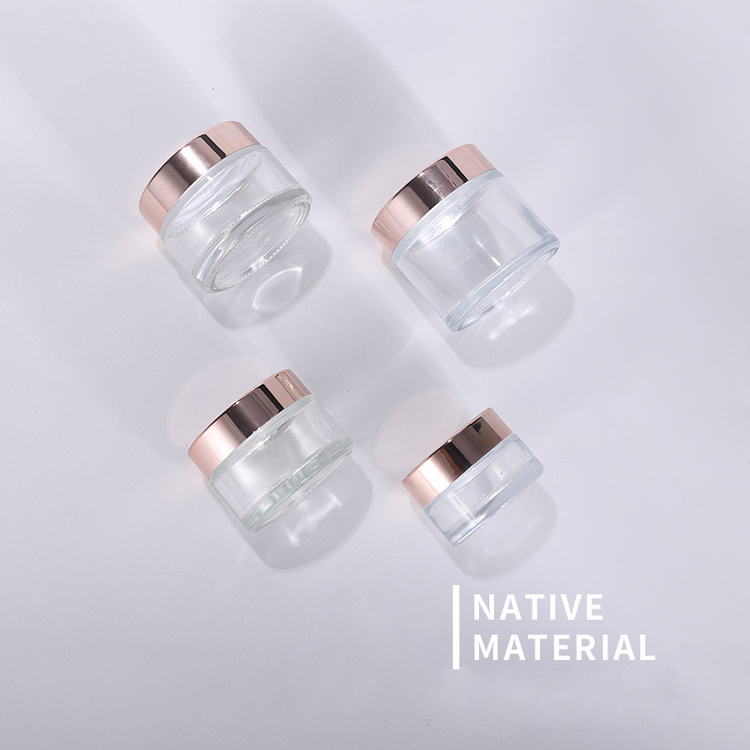 glass jar and bottles cosmetic jar in bulk 5ml