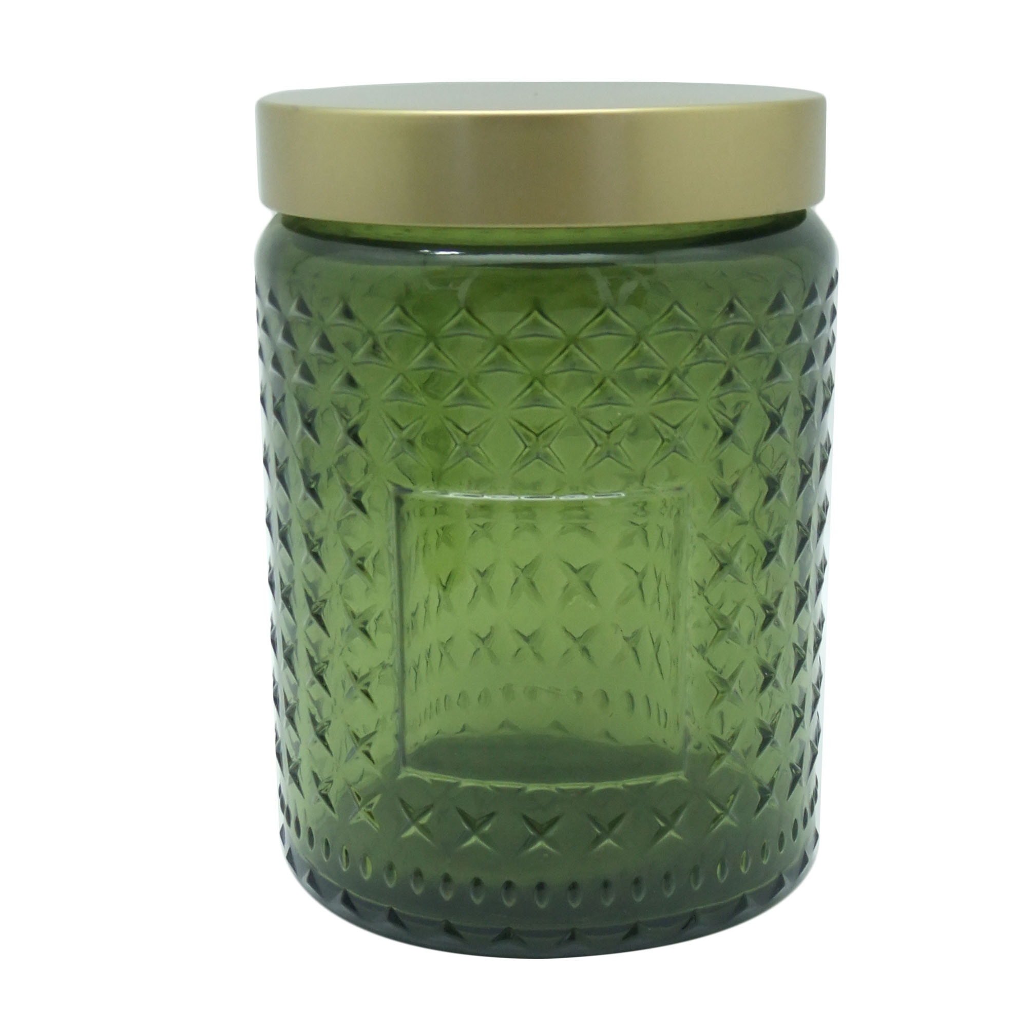 glass jar storage 17oz unique candle jars with lids round glass candle holder 18oz Haodexin
