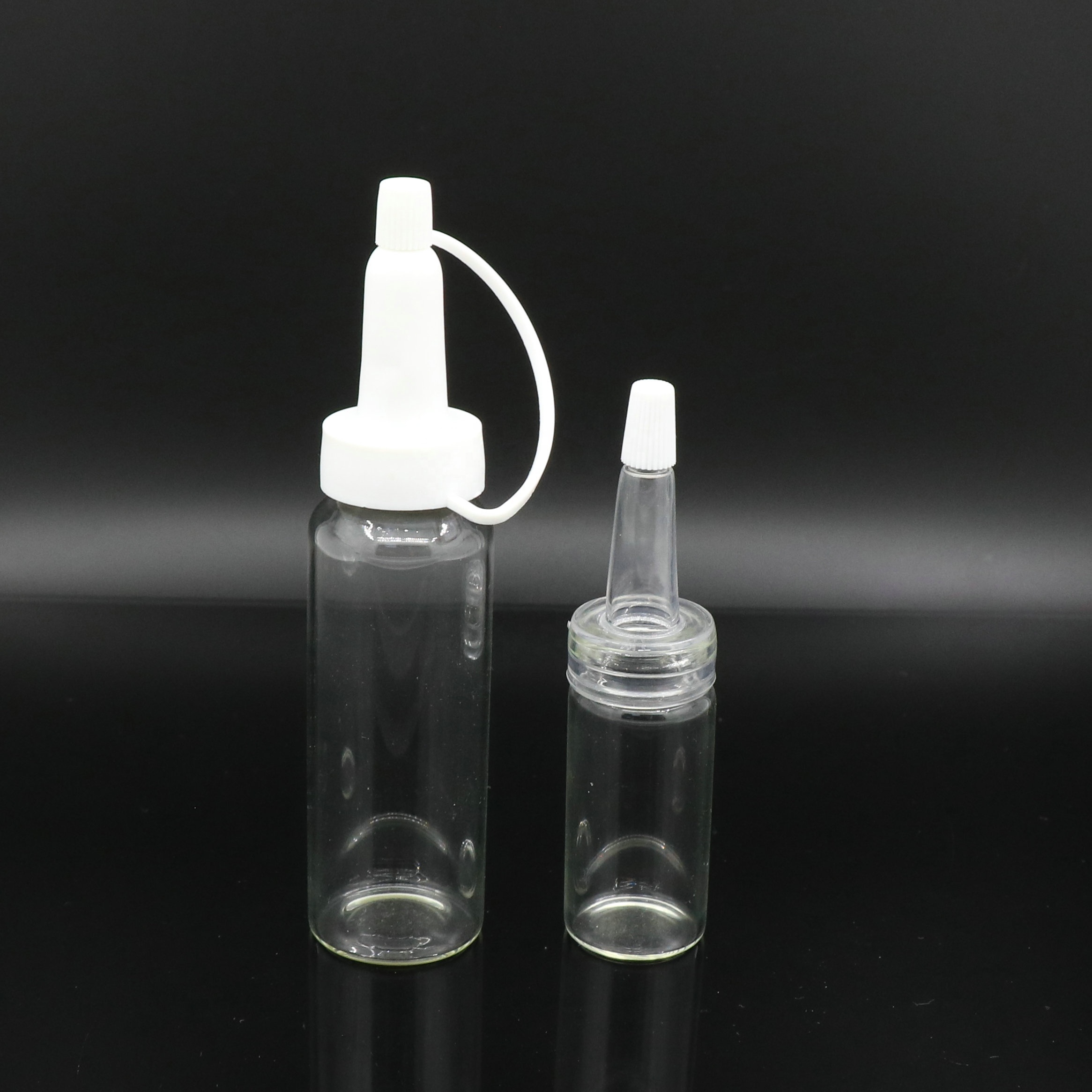 glass medical vial sterile closed vials, 20ml sealed and sterilised standard clear vials with cap crimped on