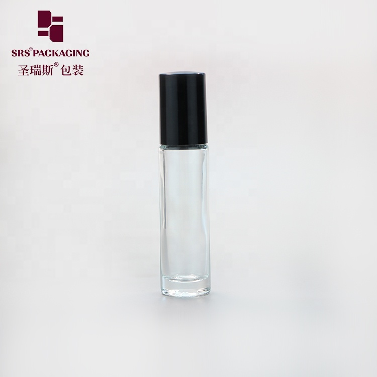 glass mold empty luxury cosmetic essential oil 10ml clear roller bottles