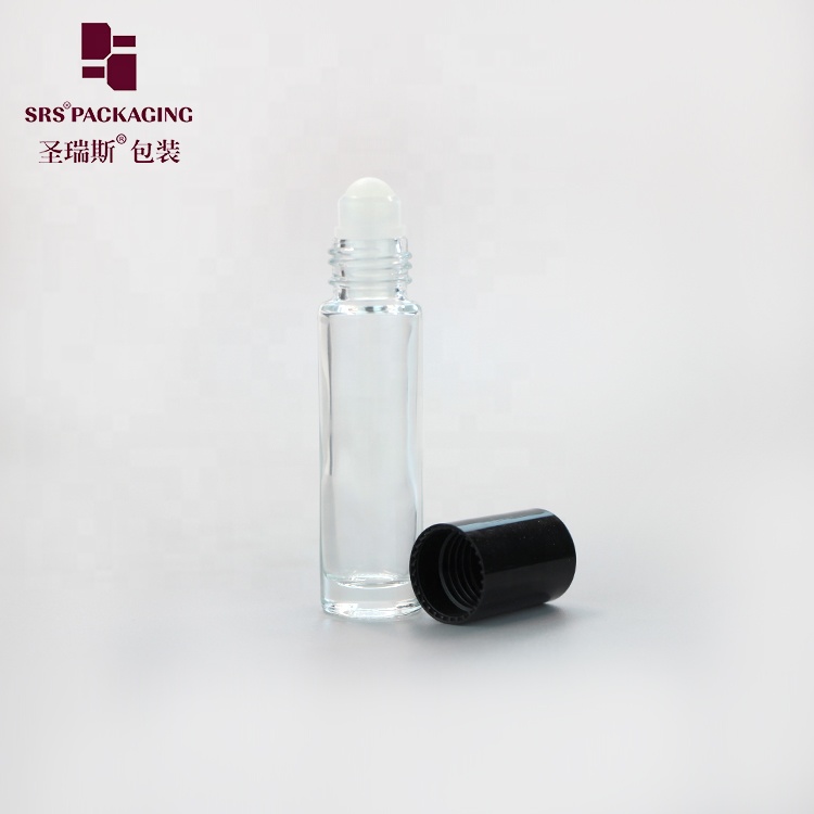 glass mold empty luxury cosmetic essential oil 10ml clear roller bottles