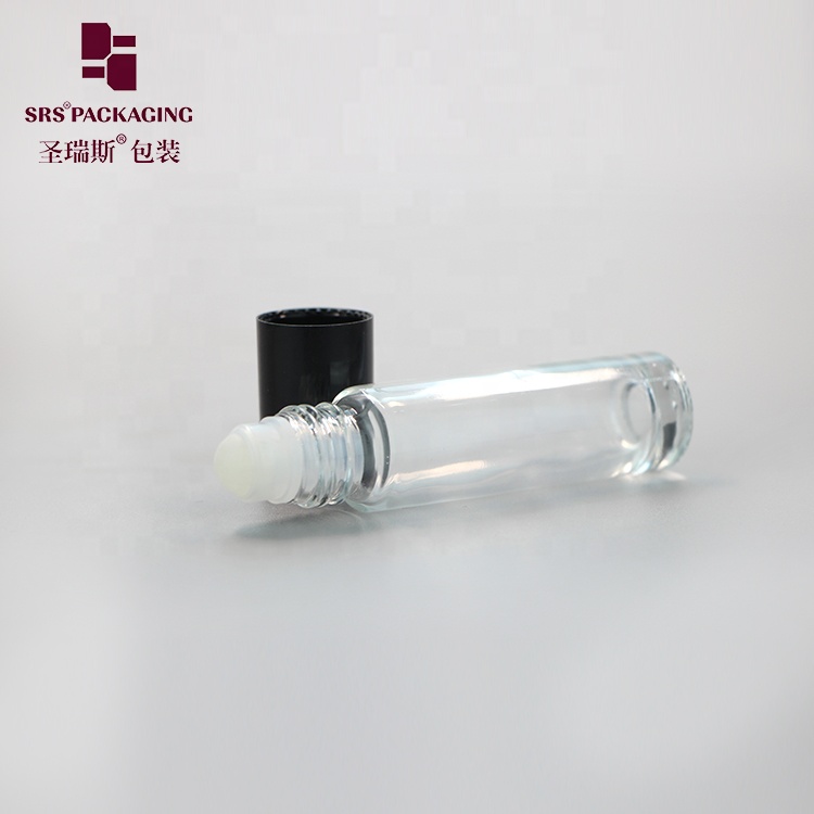 glass mold empty luxury cosmetic essential oil 10ml clear roller bottles