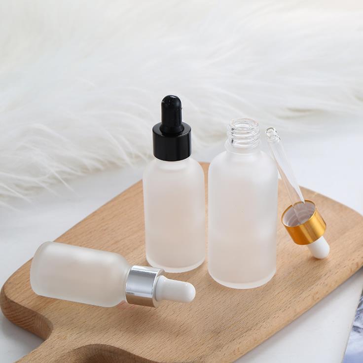 glass oil bottle with dropper 2 oz glass dropper bottle 30 ml matte colors