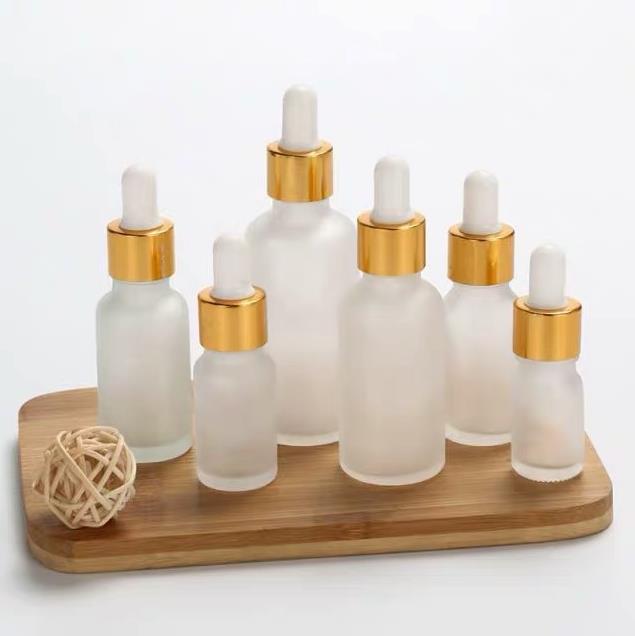 glass oil bottle with dropper 2 oz glass dropper bottle 30 ml matte colors
