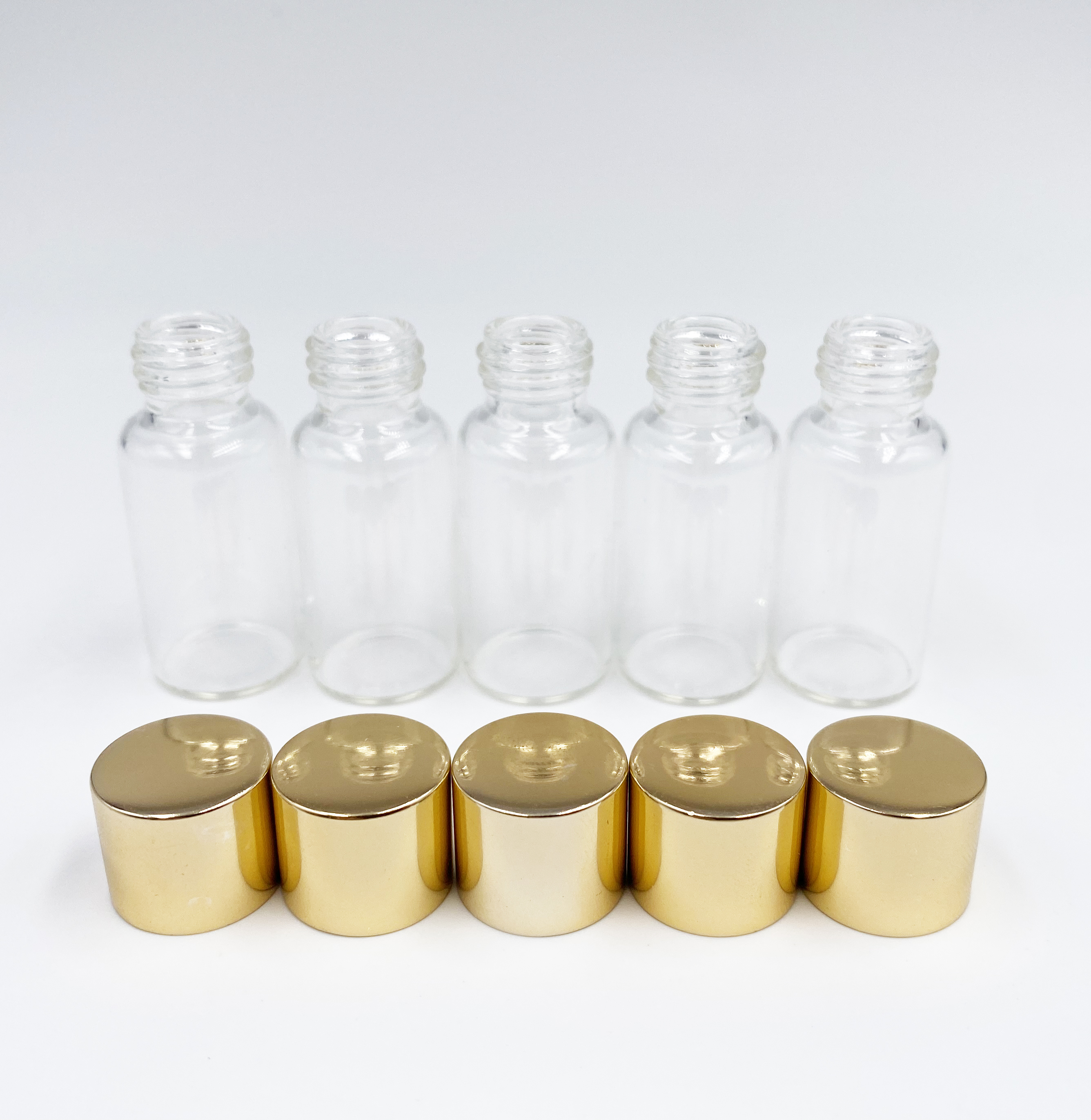 glass screw on lid bottle manufacturer supplier parfums bottle glass screw neck