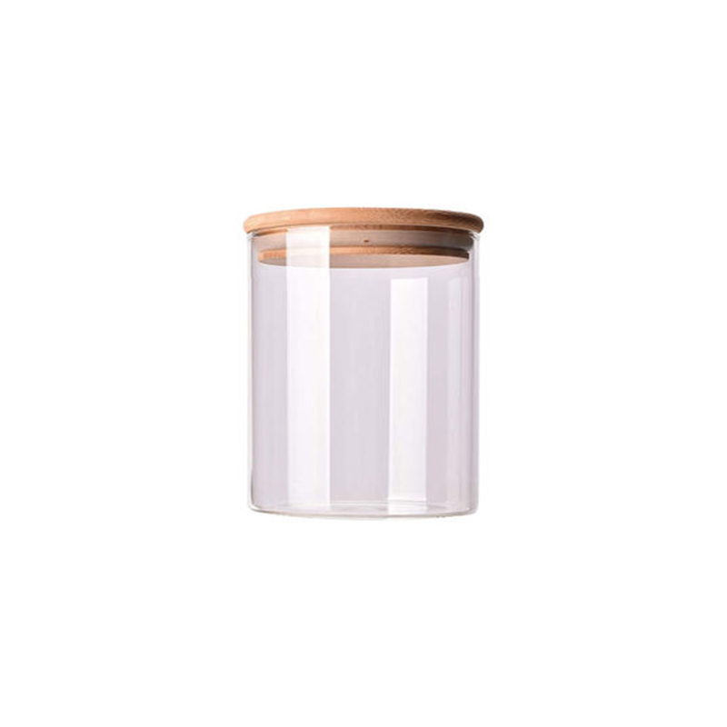 glass storage bottles with lids / glass jar canisters / glass coffee jars