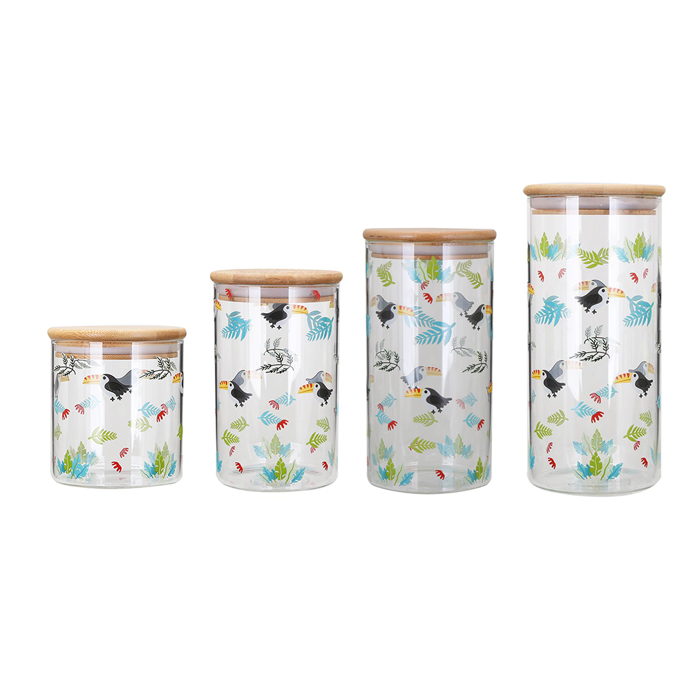 glass storage jars / glass jar storage containers / small glass storage jars with lids