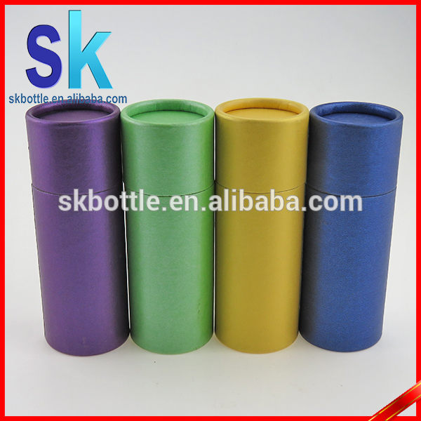 glass vaper oil bottle with kraft paper tube e liquid 30ml glass dropper bottle with cardboard tube