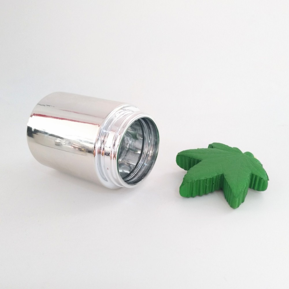 gold child resistant cap small 1oz 4 5 glass jar shiny silver plastic screw lid jars packaging