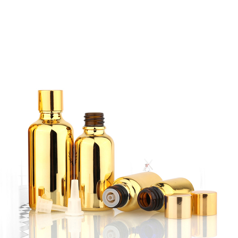 gold glass dropper bottle glass dropper bottle 30ml dropper bottle