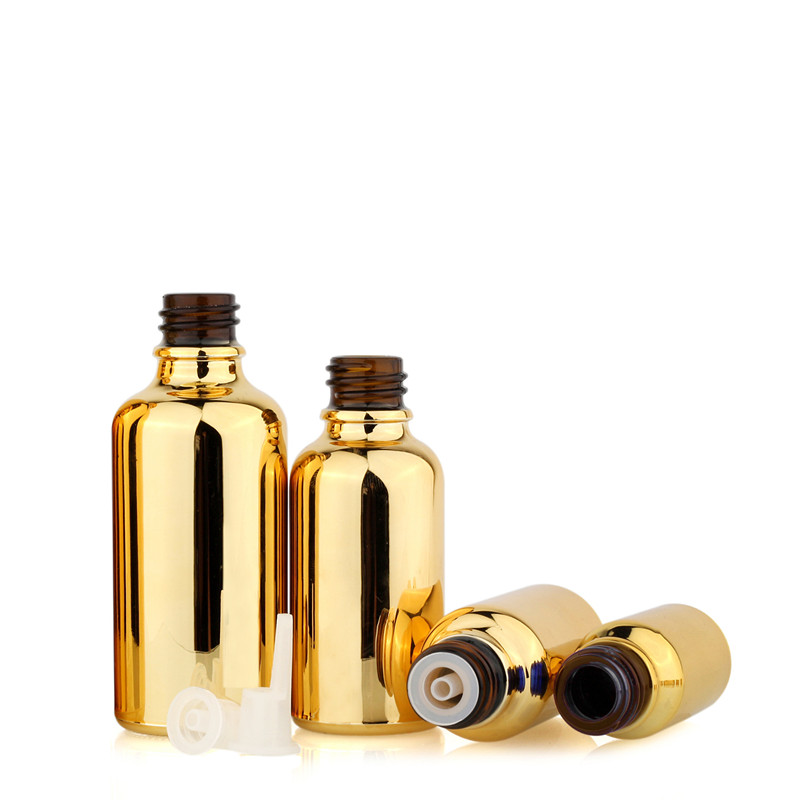 gold glass dropper bottle glass dropper bottle 30ml dropper bottle