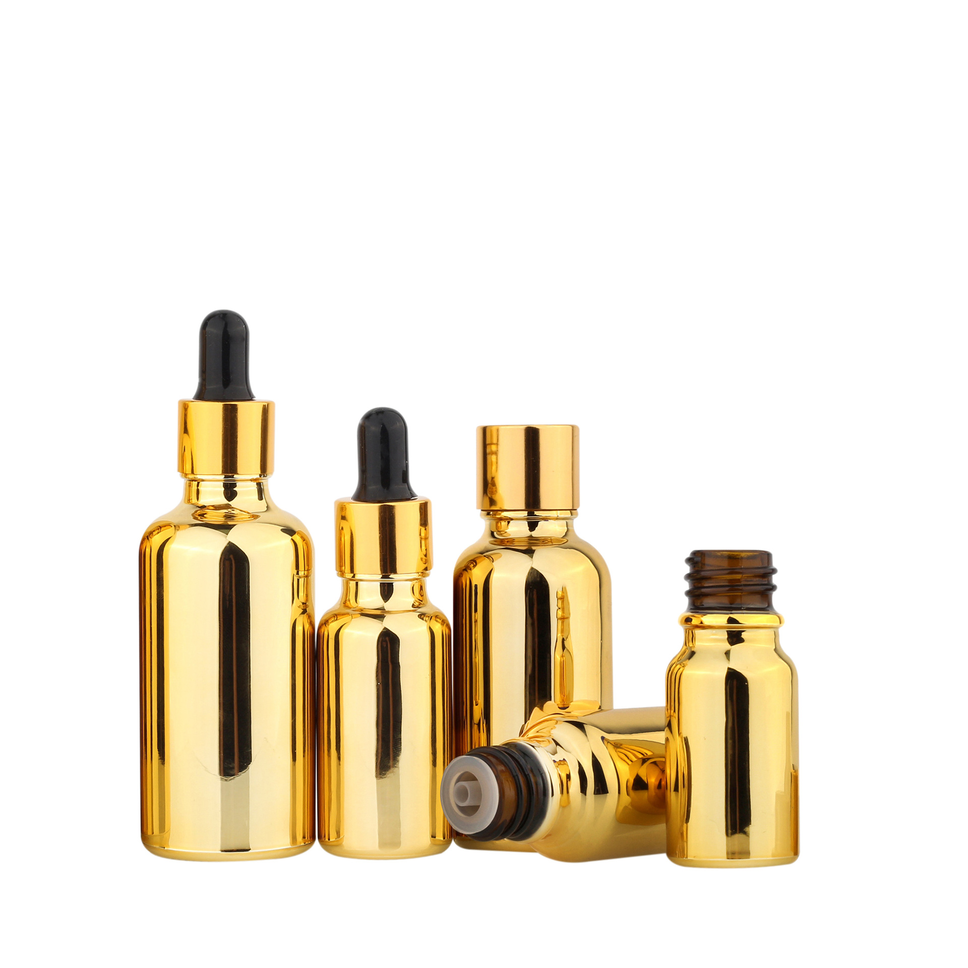 gold glass dropper bottle glass dropper bottle 30ml dropper bottle