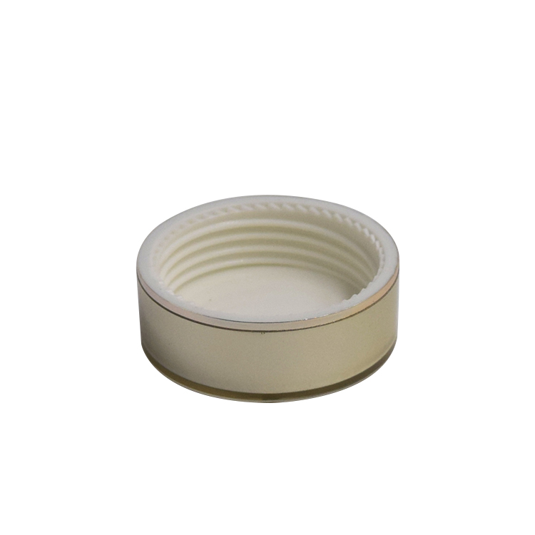 golden cylinder 5g 10g 15g 30g 50g 100g 150g 200g jar round plastic acrylic cosmetic face cream butter sleeping mask jar