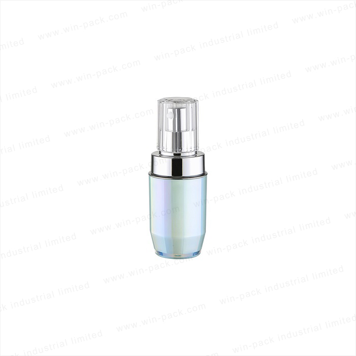 good design body lotion bottle shape colorful UV coating glass lotion containers empty lotion bottle for hot sale