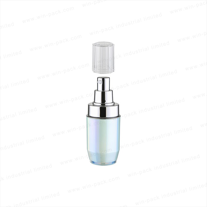 good design body lotion bottle shape colorful UV coating glass lotion containers empty lotion bottle for hot sale