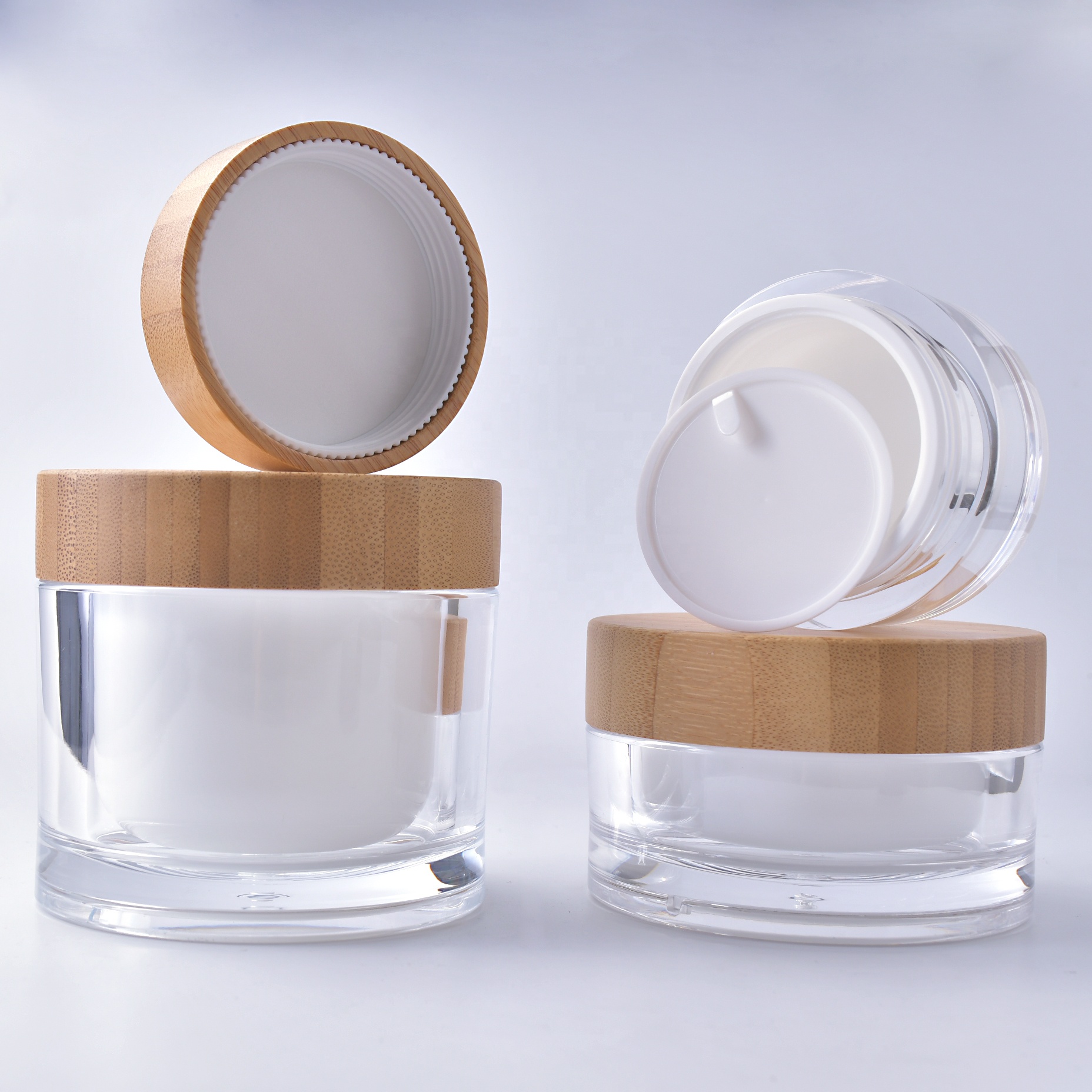 good quality acrylic cream jars skincare high-end face cream container